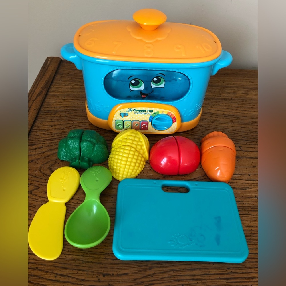 Leapfrog learning Cooking Set - Blue & Orange